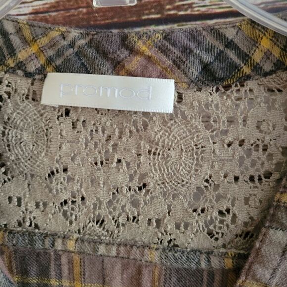 Promod Woman's long sleeve Flannel Pre-owned - Picture 4 of 6